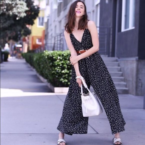 COPY - New Maeve Anthropologie Jumpsuit Polka Dot… - Picture 1 of 4